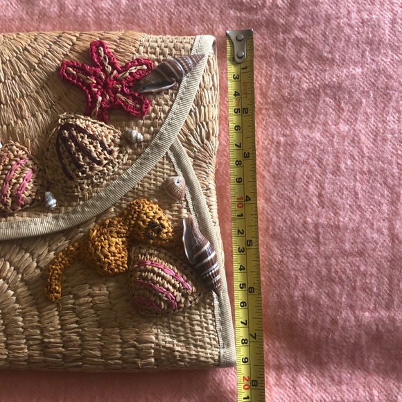 Boho Rattan clutch - Picture 8 of 8